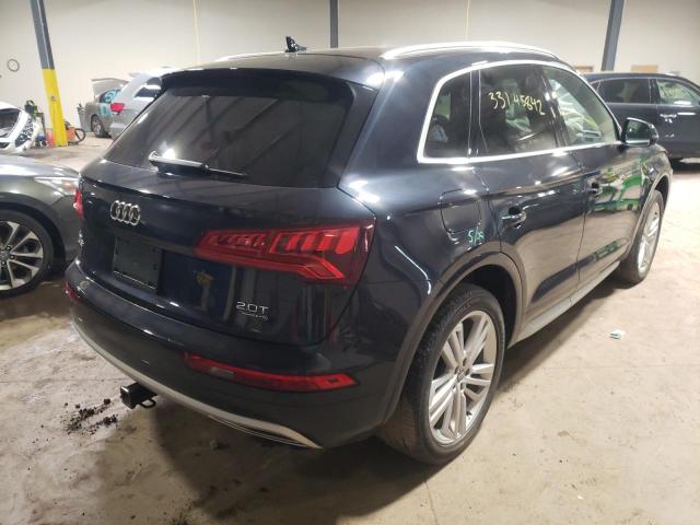 WA1CNAFY9J2234980 - 2018 AUDI Q5 PRESTIGE BLUE photo 4