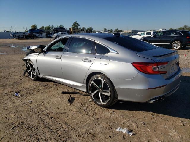 1HGCV1F31NA027507 - 2022 HONDA ACCORD SPORT SILVER photo 2