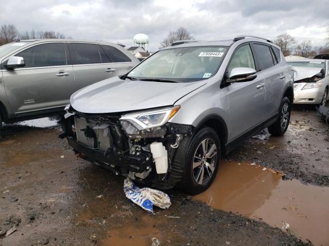 JTMRFREV9JD227826 - 2018 TOYOTA RAV4 ADVENTURE SILVER photo 1