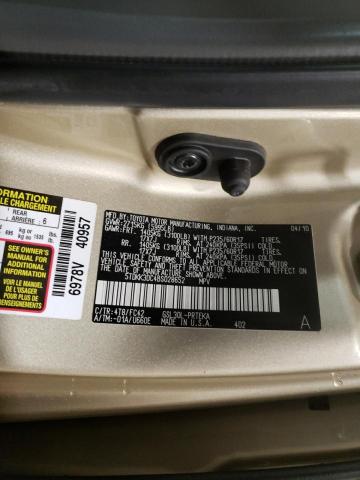 5TDKK3DC4BS028652 - 2011 TOYOTA SIENNA LE TAN photo 13