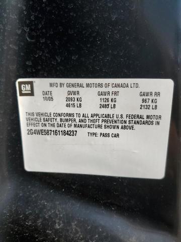 2G4WE587161184237 - 2006 BUICK LACROSSE CXS 黑色 照片 13