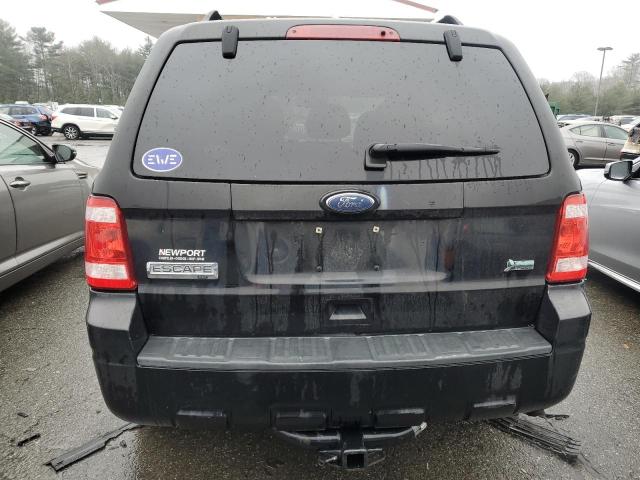 1FMCU9DG2AKC64321 - 2010 FORD ESCAPE XLT BLACK photo 6