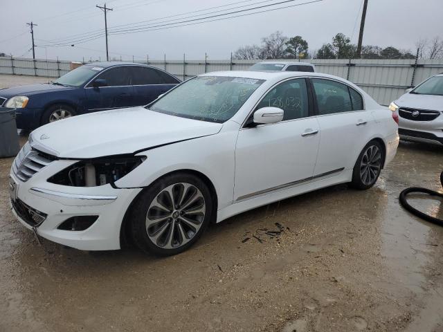 KMHGC4DH4DU246881 - 2013 HYUNDAI GENESIS 5.0L WHITE photo 1