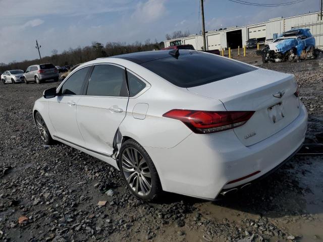 KMHGN4JFXFU068555 - 2015 HYUNDAI GENESIS 5.0L WHITE photo 2