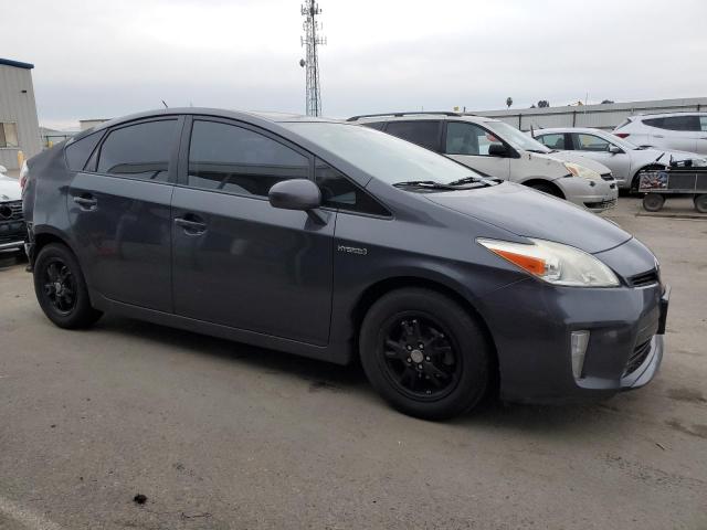 JTDKN3DU8E1761692 - 2014 TOYOTA PRIUS GRAY photo 4