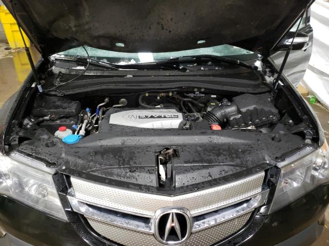 2HNYD28629H527794 - 2009 ACURA MDX TECHNOLOGY BLACK photo 11