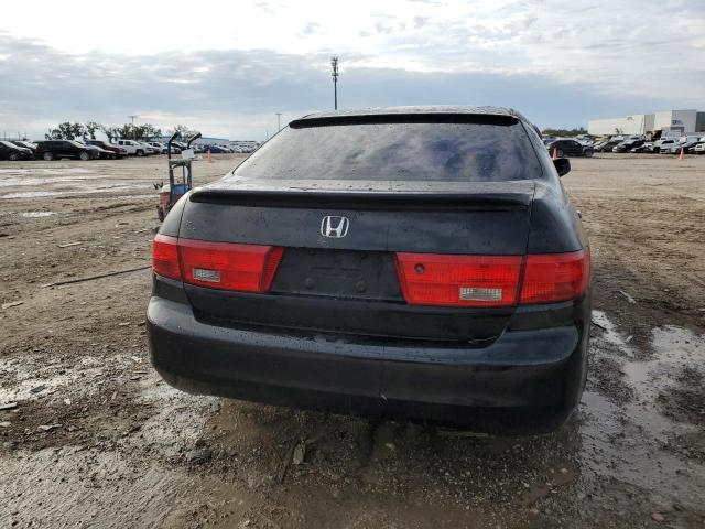 1HGCM56415A196395 - 2005 HONDA ACCORD LX BLACK photo 6