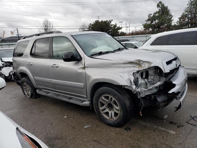 5TDZT34A17S296625 - 2007 TOYOTA SEQUOIA SR5 SILVER photo 4