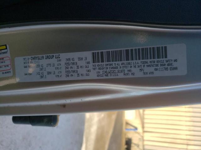 1C4BJWEG3CL161072 - 2012 JEEP WRANGLER U SAHARA SILVER photo 14