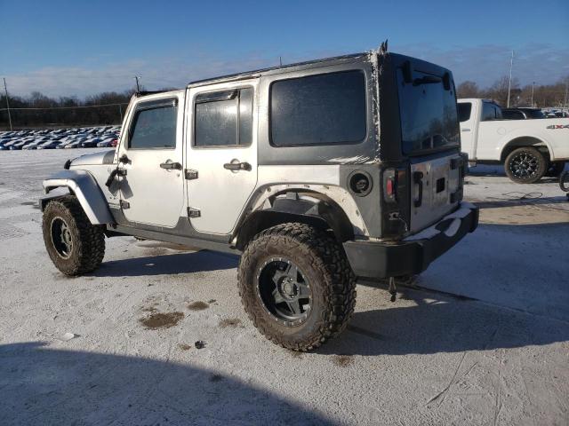 1C4BJWEG3CL161072 - 2012 JEEP WRANGLER U SAHARA SILVER photo 2