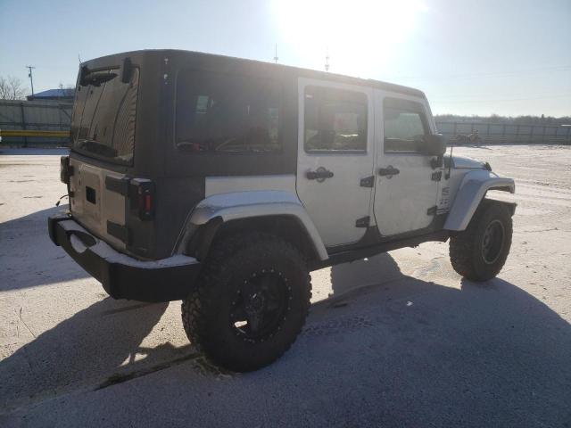 1C4BJWEG3CL161072 - 2012 JEEP WRANGLER U SAHARA SILVER photo 3