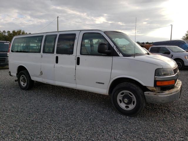 1GAGG29U431186449 - 2003 CHEVROLET EXPRESS G2 WHITE photo 4