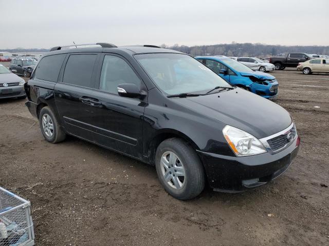 KNDMG4C73C6440941 - 2012 KIA SEDONA LX BLACK photo 4