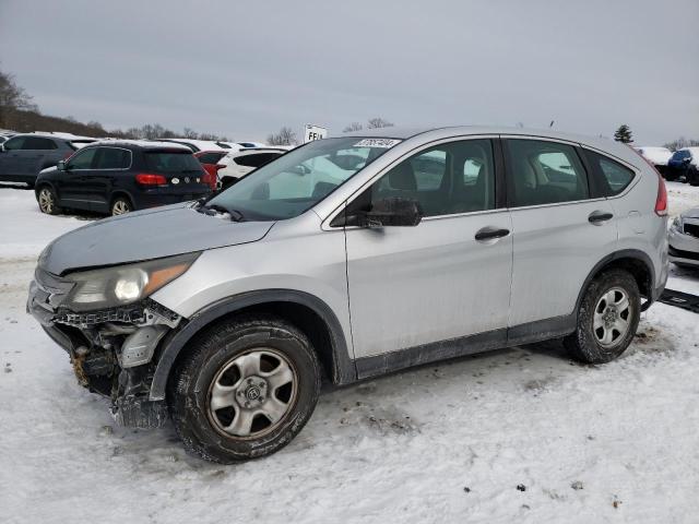 2HKRM4H39EH601614 - 2014 HONDA CR-V LX SILVER photo 1