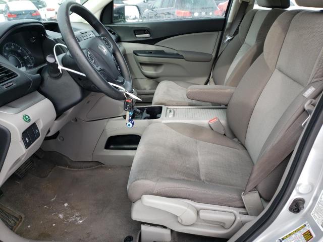 2HKRM4H39EH601614 - 2014 HONDA CR-V LX SILVER photo 7