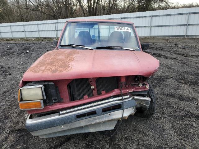 1FTCR10U4MUB40630 - 1991 FORD RANGER RED photo 5