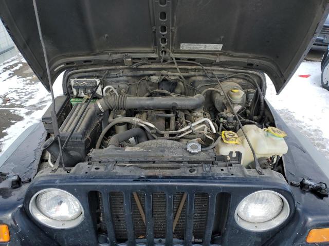 1J4FA49SX3P343374 - 2003 JEEP WRANGLER / SPORT BLACK photo 12