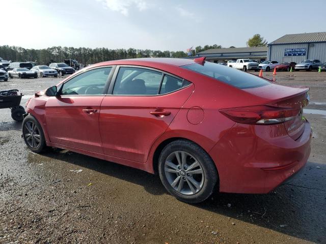 5NPD84LF9HH162872 - 2017 HYUNDAI ELANTRA SE RED photo 2