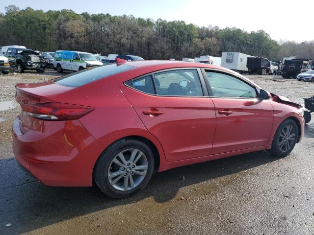 5NPD84LF9HH162872 - 2017 HYUNDAI ELANTRA SE RED photo 3