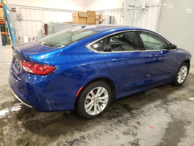 1C3CCCAB5FN613334 - 2015 CHRYSLER 200 LIMITED BLUE photo 3