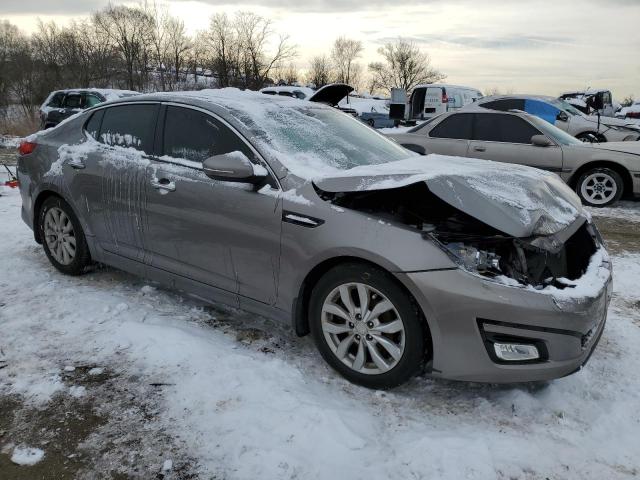 5XXGN4A78EG287838 - 2014 KIA OPTIMA EX GRAY photo 4