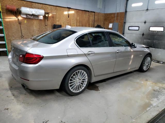 WBAFU7C50CDU61059 - 2012 BMW 535 XI SILVER photo 3