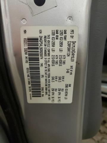 2A4GP54L96R826074 - 2006 CHRYSLER TOWN & COU TOURING SILVER photo 13