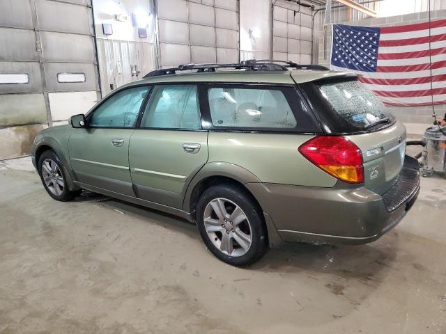 4S4BP86C764330817 - 2006 SUBARU LEGACY OUTBACK 3.0R LL BEAN GREEN photo 2