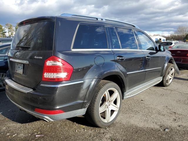 4JGBF8GE1BA699736 - 2011 MERCEDES-BENZ GL 550 4MATIC BLACK photo 3