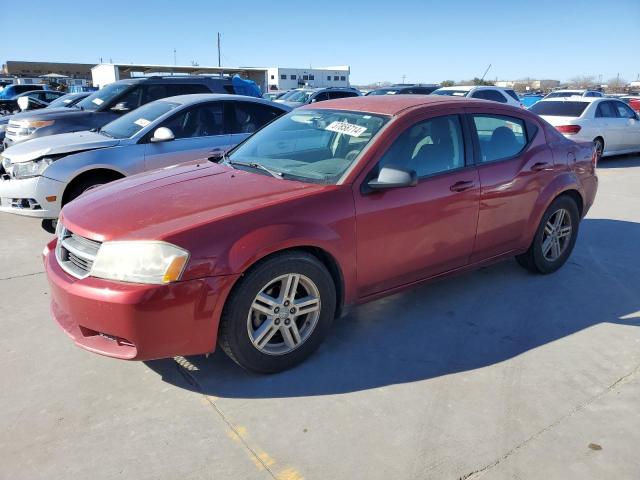 1B3LC56K58N671397 - 2008 DODGE AVENGER SXT RED photo 1