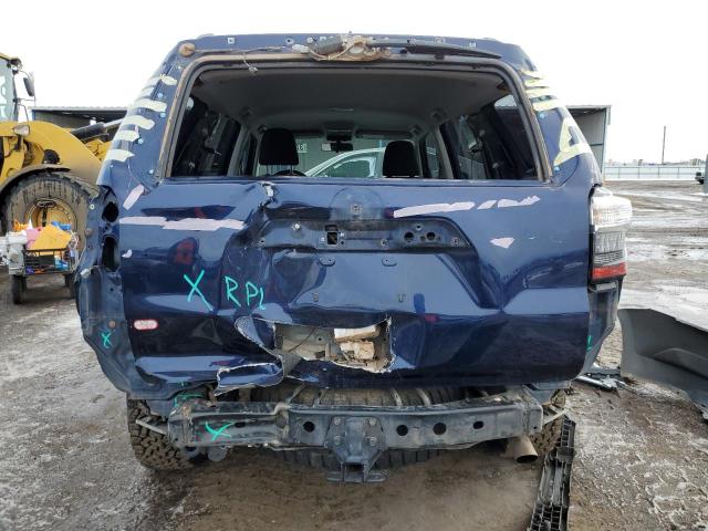 JTEBU5JR4E5159259 - 2014 TOYOTA 4RUNNER SR5 BLUE photo 6