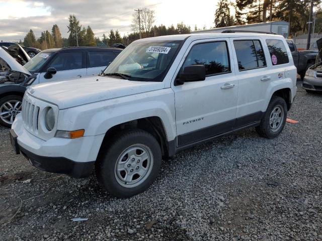 1C4NJRBB0FD303660 - 2015 JEEP PATRIOT SPORT WHITE photo 1