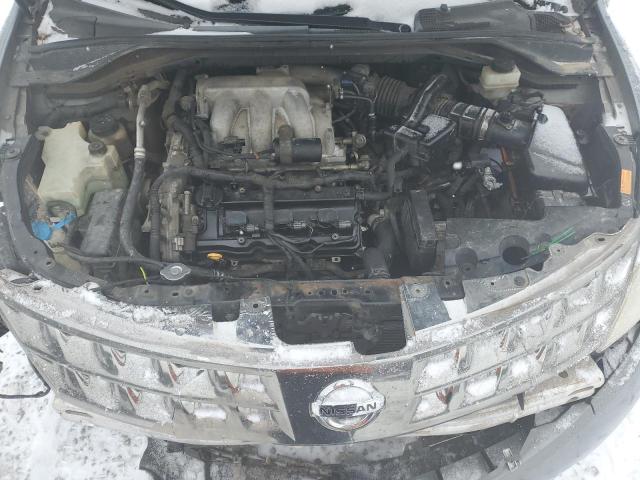 JN8AZ08W06W547833 - 2006 NISSAN MURANO SL GRAY photo 12