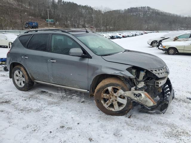 JN8AZ08W06W547833 - 2006 NISSAN MURANO SL GRAY photo 4