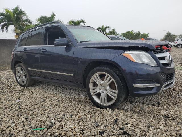 WDCGG8JBXFG380001 - 2015 MERCEDES-BENZ GLK 350 4MATIC BLUE photo 4