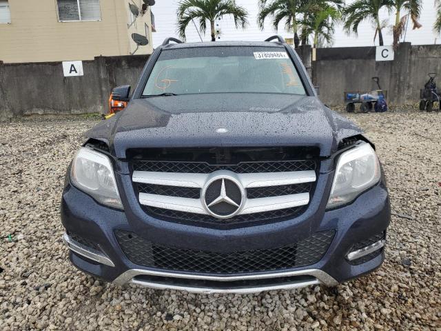 WDCGG8JBXFG380001 - 2015 MERCEDES-BENZ GLK 350 4MATIC BLUE photo 5