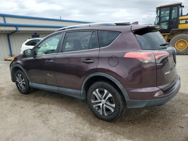 2T3ZFREV6GW278082 - 2016 TOYOTA RAV4 LE BURGUNDY photo 2