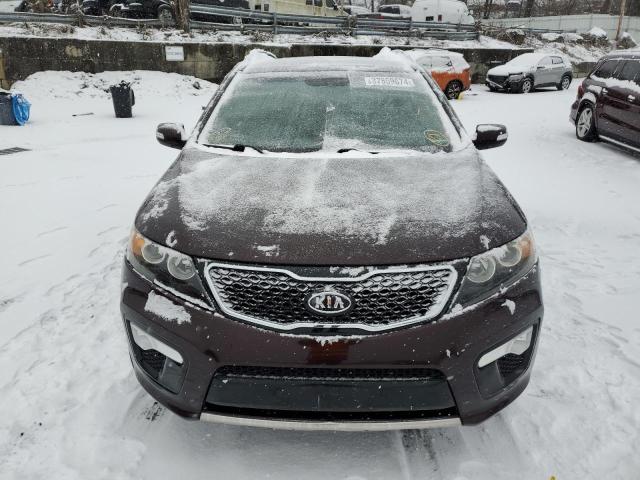 5XYKWDA27BG120566 - 2011 KIA SORENTO SX BURGUNDY photo 5