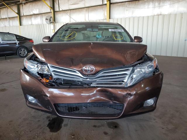 4T3ZE11AX9U017337 - 2009 TOYOTA VENZA BROWN photo 5