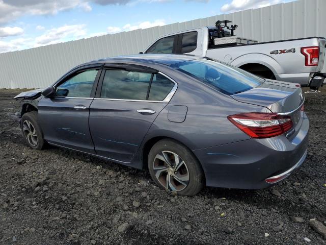 1HGCR2F32HA003053 - 2017 HONDA ACCORD LX GRAY photo 2