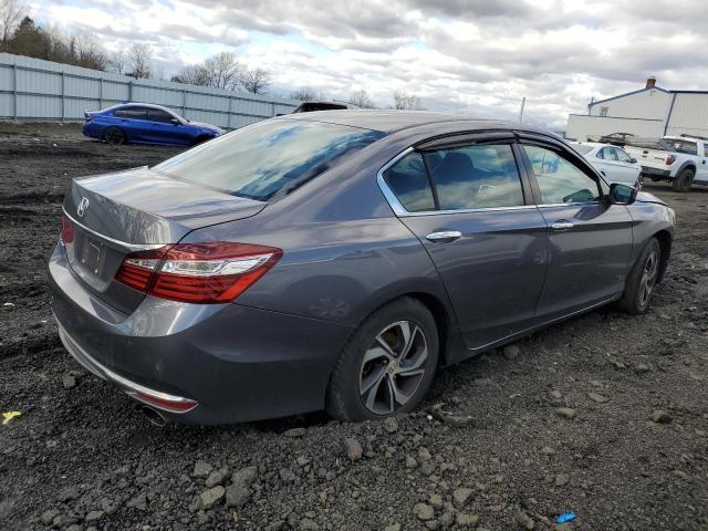 1HGCR2F32HA003053 - 2017 HONDA ACCORD LX GRAY photo 3