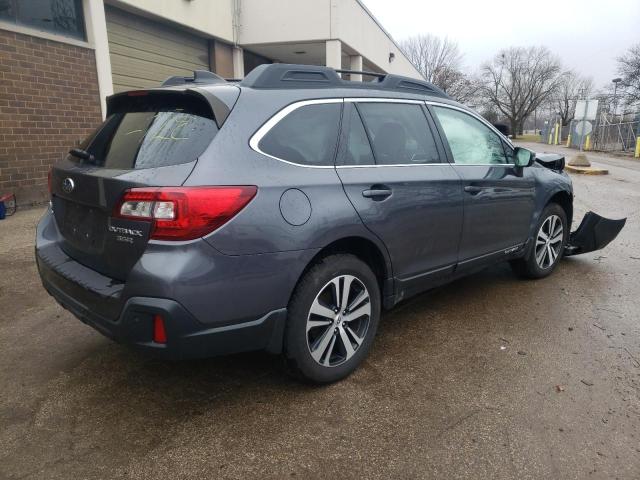 4S4BSENC8J3236216 - 2018 SUBARU OUTBACK 3.6R LIMITED GRAY photo 3