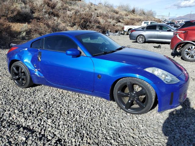 JN1BZ34D97M506641 - 2007 NISSAN 350Z COUPE BLUE photo 4