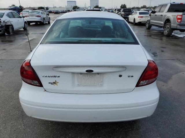 1FAHP53286A257523 - 2006 FORD TAURUS SE WHITE photo 6