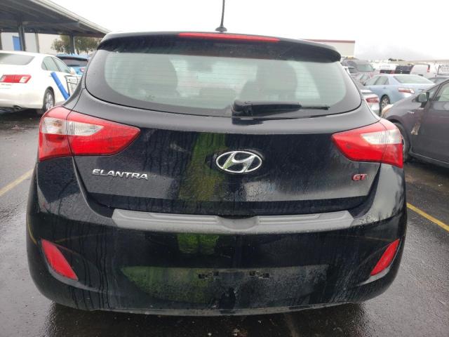 KMHD35LH8GU316042 - 2016 HYUNDAI ELANTRA GT BLACK photo 6