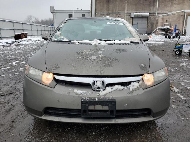 1HGFA16877L062452 - 2007 HONDA CIVIC EX GRAY photo 5