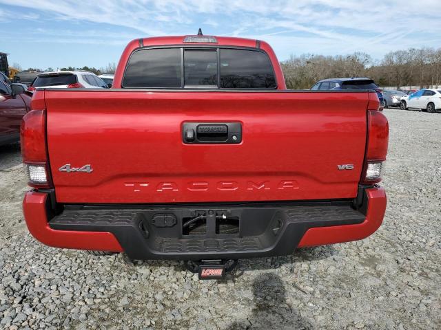 3TYCZ5AN4PT112614 - 2023 TOYOTA TACOMA DOUBLE CAB RED photo 6