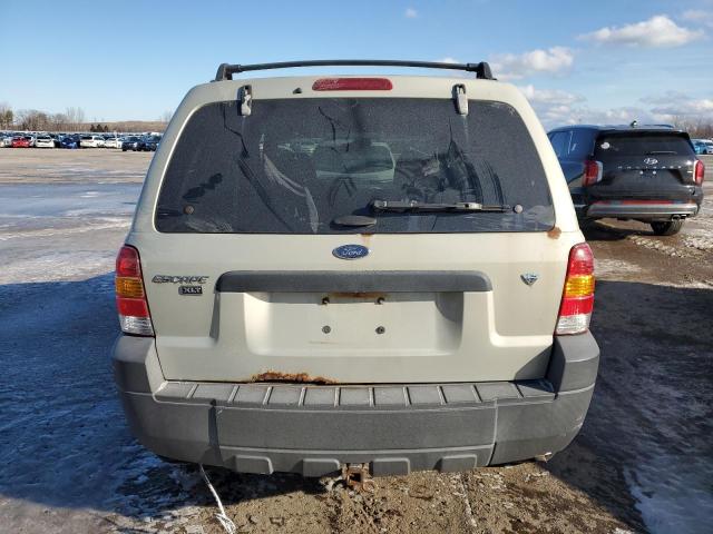 1FMYU03185KD09198 - 2005 FORD ESCAPE XLT BEIGE photo 6