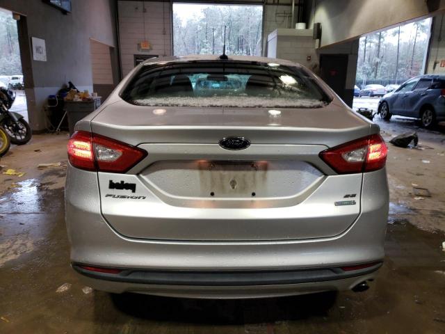 3FA6P0HR7DR389627 - 2013 FORD FUSION SE SILVER photo 6