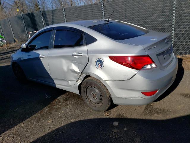 KMHCT4AE7FU908254 - 2015 HYUNDAI ACCENT GLS SILVER photo 2